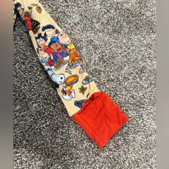 Showstoppers Bamboo Charlie Brown Thanksgiving Pajamas 18-24 Months - Picture 4 of 5